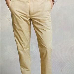 Polo Ralph Lauren Straight Stretch Chino Pant Classic Khaki Tan 36x34